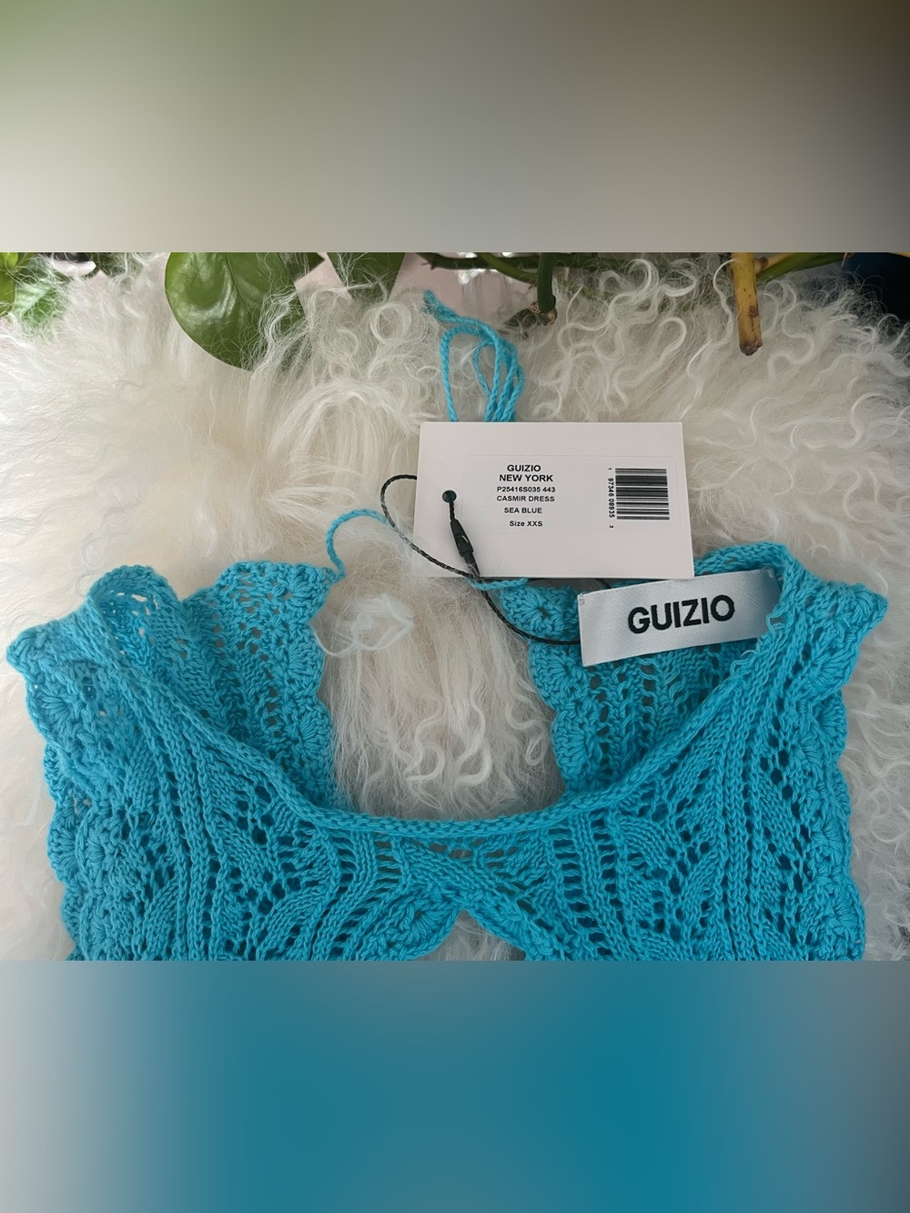 Danielle Guizio Super Sexy Blue Casmir Dress XXS RP $278 - Picture 5 of 10